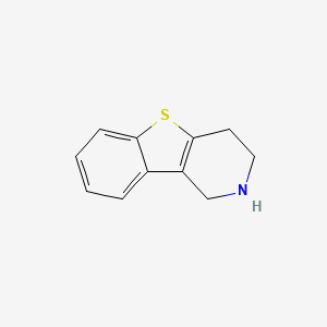 molecular formula C11H11NS B8611928 1,2,3,4-Tetrahydro-benzo[4,5]thieno[3,2-c]pyridine 
