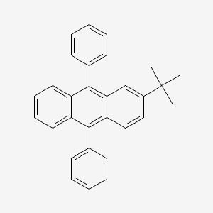 molecular formula C30H26 B8611953 2-Tert-butyl-9,10-diphenylanthracene CAS No. 596803-33-7