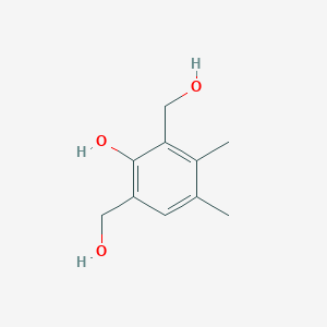 molecular formula C10H14O3 B8611980 2,6-Bis(hydroxymethyl)-3,4-dimethylphenol CAS No. 67730-48-7