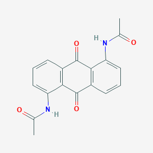 B086120 Acetamide, N,N'-bis(9,10-dihydro-9,10-dioxo-1,5-anthracenediyl)bis- CAS No. 129-30-6