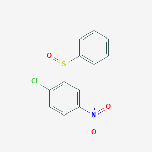 B8612155 2-(Benzenesulfinyl)-1-chloro-4-nitrobenzene CAS No. 101241-44-5