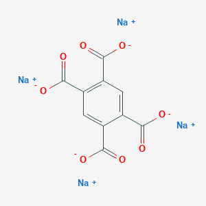 molecular formula C10H2Na4O8 B086123 Tetrasodium benzene-1,2,4,5-tetracarboxylate CAS No. 148-04-9