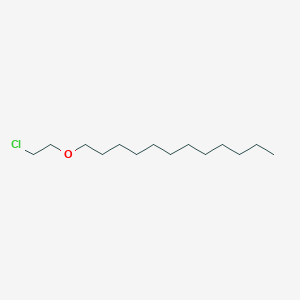 molecular formula C14H29ClO B8612436 1-Chloro-2-dodecyloxyethane CAS No. 29677-36-9