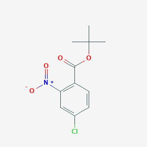 molecular formula C11H12ClNO4 B8612446 Tert-butyl 4-chloro-2-nitrobenzoate 