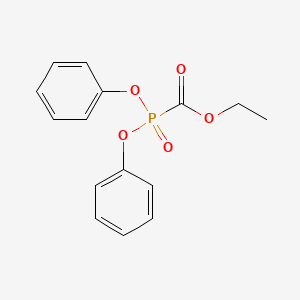 Phosphinecarboxylic acid, diphenoxy-, ethyl ester, oxide
