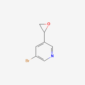 3-Bromo-5-oxiranyl-pyridine