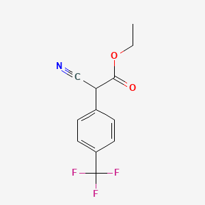 Ethyl 2-(4-trifluoromethylphenyl)cyanoacetate