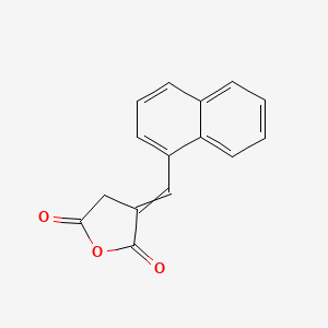 3-[(Naphthalen-1-yl)methylidene]oxolane-2,5-dione