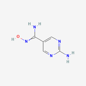 2-Amino-N-hydroxy-pyrimidine-5-carboxamidine