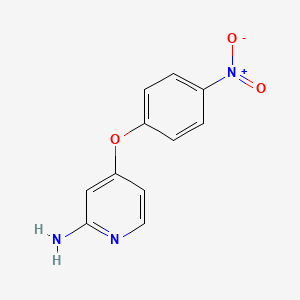 4-(4-Nitrophenoxy)pyridin-2-amine