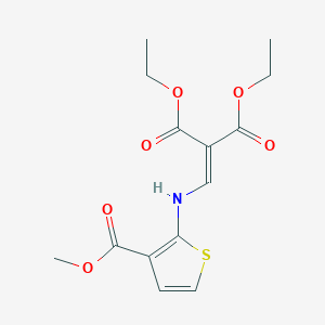 Diethyl (3-methoxycarbonylthienyl)aminomethylenemalonate
