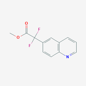 Methyl 2,2-difluoro-2-(quinolin-6-yl)acetate