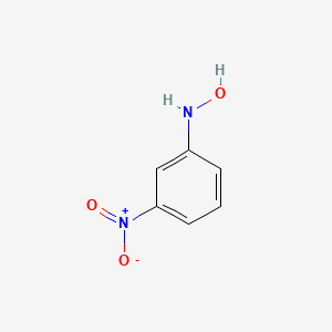 molecular formula C6H6N2O3 B8612899 Benzenamine, N-hydroxy-3-nitro- CAS No. 6418-00-4