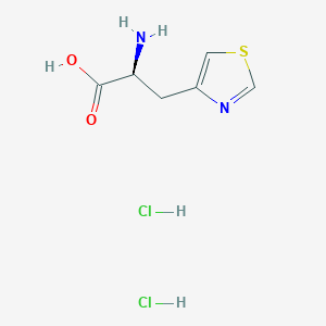 (s)-2-Amino-3-(thiazol-4-yl)propanoic acid dihydrochloride