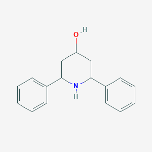 molecular formula C17H19NO B8612959 2,6-Diphenylpiperidin-4-ol CAS No. 2403-90-9