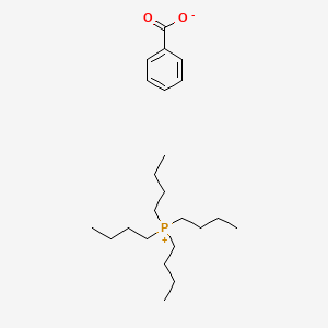 molecular formula C23H41O2P B8613036 Tetrabutylphosphanium benzoate CAS No. 101203-18-3