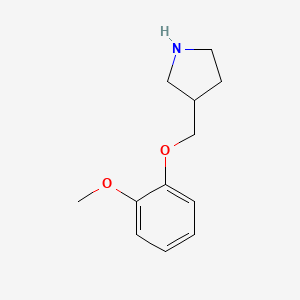 3-(2-Methoxyphenoxy)methyl-pyrrolidine