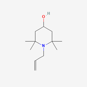 molecular formula C12H23NO B8613272 2,2,6,6-Tetramethyl-1-(prop-2-en-1-yl)piperidin-4-ol CAS No. 52185-72-5