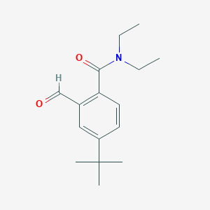 4-tert-Butyl-N,N-diethyl-2-formylbenzamide