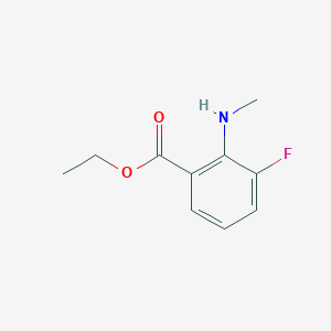 Ethyl 3-fluoro-2-(methylamino)benzoate