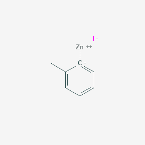 molecular formula C7H7IZn B8613406 2-Methylphenylzinc iodide 