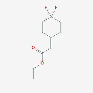 Ethyl 2-(4,4-difluorocyclohexylidene)acetate