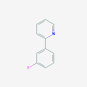 molecular formula C11H8IN B8613684 2-(3-Iodophenyl)pyridine 