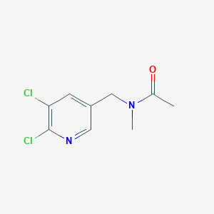 N-(5,6-Dichloro-pyridin-3-ylmethyl)-N-methyl-acetamide
