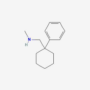 molecular formula C14H21N B8613762 N-methyl(1-phenylcyclohexyl)methanamine 
