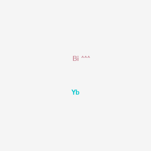 molecular formula BiYb B086138 Bismuth, compd. with ytterbium (1:1) CAS No. 12010-61-6