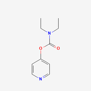 Pyridin-4-yl diethylcarbamate