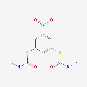 Methyl 3,5-bis(dimethylcarbamoylthio)benzoate