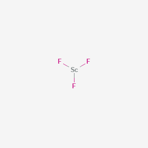 molecular formula F3Sc B086140 Scandium fluoride CAS No. 13709-47-2