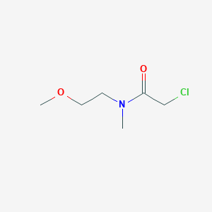 2-chloro-N-(2-methoxyethyl)-N-methylacetamide