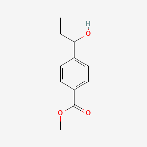 4-(1-Hydroxy-propyl)-benzoic acid methyl ester