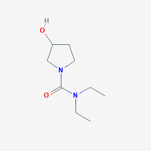 1-Diethylcarbamyl-3-hydroxy pyrrolidine