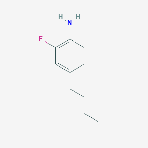 molecular formula C10H14FN B8614305 4-Butyl-2-fluoroaniline 