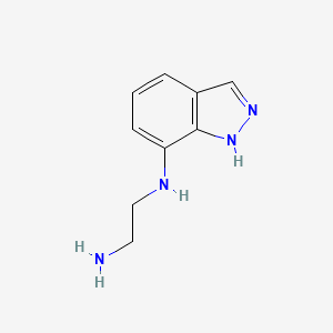 7-(2-Aminoethylamino)-indazole