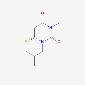 1-Isobutyl-3-methyl-6-thioxodihydropyrimidine-2,4(1H,3H)-dione
