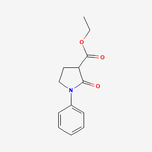 Ethyl 2-oxo-1-phenylpyrrolidine-3-carboxylate