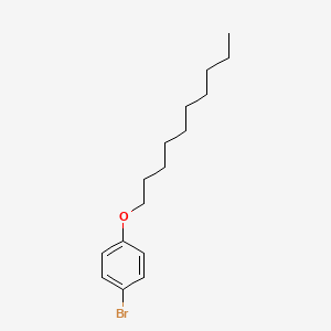 molecular formula C16H25BrO B8614457 1-Bromo-4-decyloxybenzene CAS No. 30752-20-6