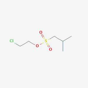 B8614584 2-Chloroethyl 2-methylpropane-1-sulfonate CAS No. 35432-35-0