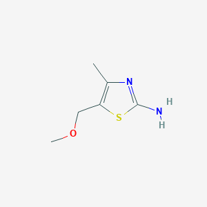 molecular formula C6H10N2OS B8614827 2-Amino-5-methoxymethyl-4-methylthiazole 