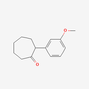 (3-Methoxy-phenyl)-cycloheptanone