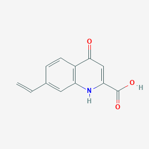 7-ethenyl-4-oxo-1H-quinoline-2-carboxylic acid