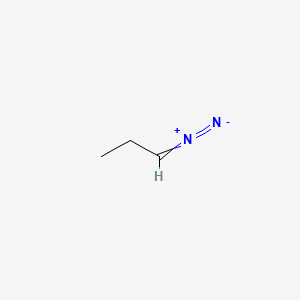 molecular formula C3H6N2 B8614946 Diazopropane CAS No. 764-02-3