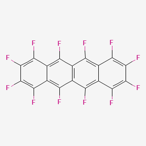molecular formula C18F12 B8614965 Dodecafluoronaphthacene CAS No. 646533-87-1