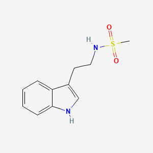 molecular formula C11H14N2O2S B8614990 N-(2-(1H-Indol-3-yl)ethyl)methanesulfonamide 