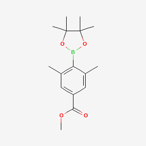 Methyl 3,5-dimethyl-4-(4,4,5,5-tetramethyl-1,3,2-dioxaborolan-2-yl)benzoate