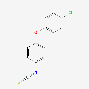 B8615070 1-Chloro-4-(4-isothiocyanatophenoxy)benzene CAS No. 22943-93-7
